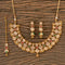 Antique Choker Necklace With Gold Plating