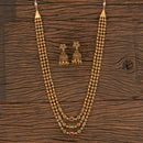 Antique Mala Necklace With Gold Plating