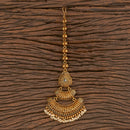 Antique South Indian Tikka With Matte Gold Plating