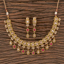 Antique Delicate Necklace With Gold Plating