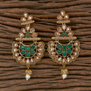 Antique Classic Earring With Mehndi Plating