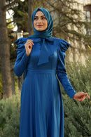 PETROLEUM BLUE DRESS