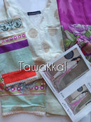 Tawakkal Lawn Banarsi  Desgin - 06