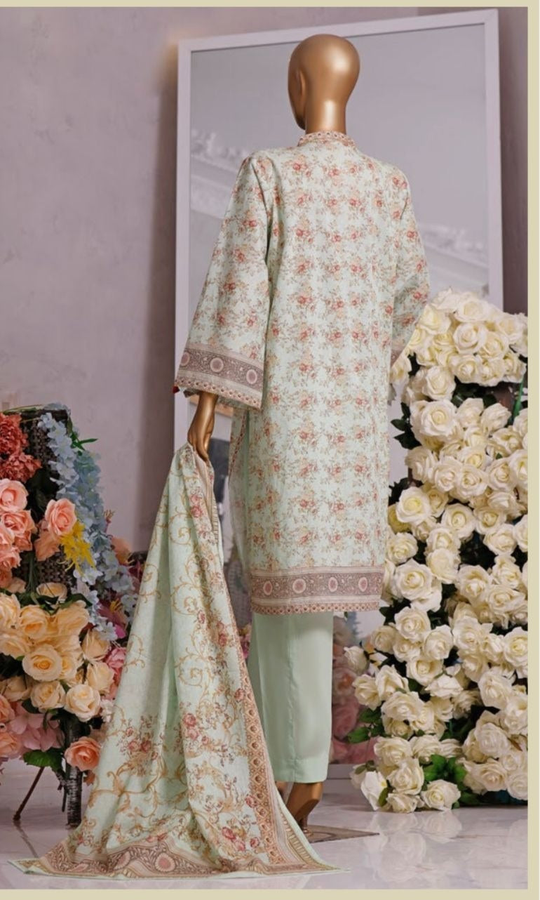 Bin Saeed Lawn Collection-D-02