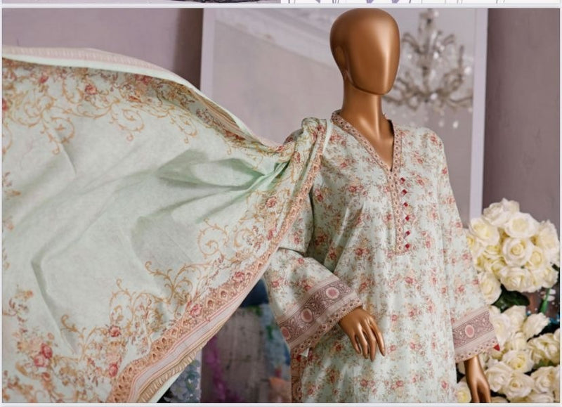 Bin Saeed Lawn Collection-D-02